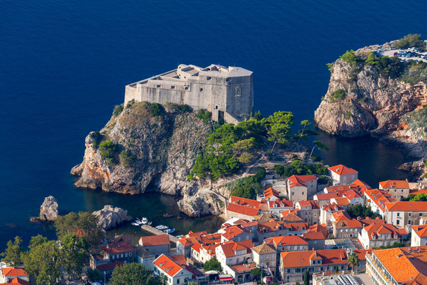 Dubrovnik. Fort Saint-Laurent le matin
. - Photo, image