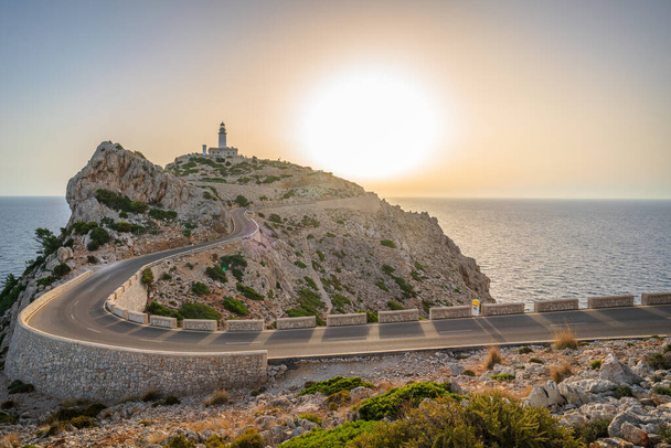 Cap de Formentor Lighthouse on the Spanish, Balearic Islands of Majorca (Mallorca) - Photo, image