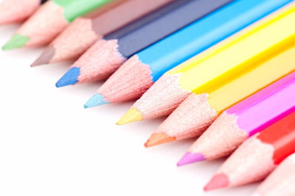 renkli ahşap kalemler - Fotoğraf, Görsel