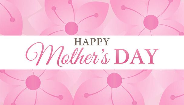 Mother's Day Background with Cherry Blossom - Vektori, kuva