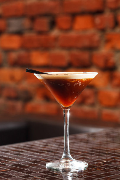 Cocktail with coffee - Foto, afbeelding