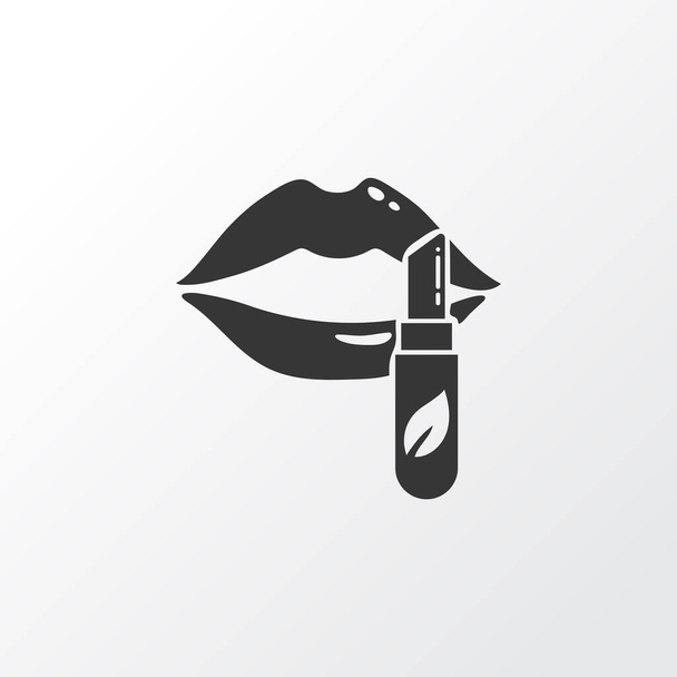 Символ бальзаму для губ. Преміум якості ізольований елемент помади в модному стилі
. - Вектор, зображення