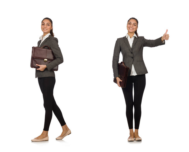 Woman businesswoman in business concept - Foto, afbeelding