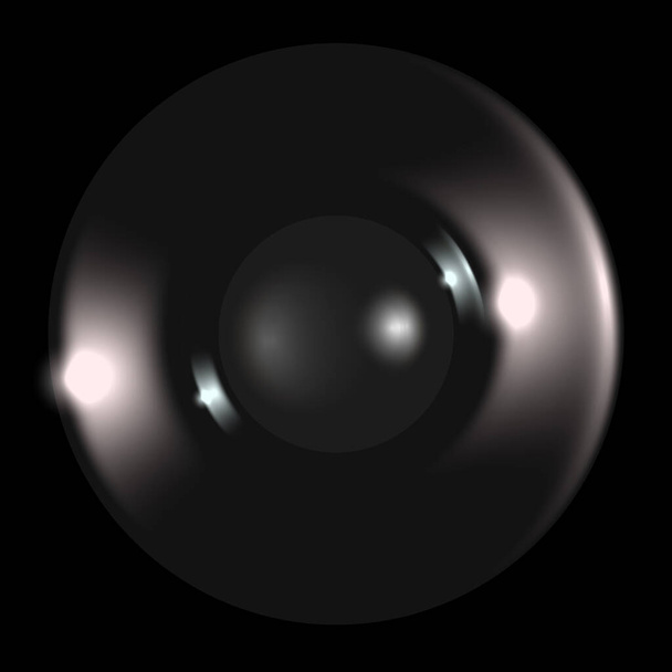   Svítilna izolovaná na černé - Fotografie, Obrázek
