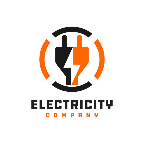 дизайн логотипу ремонту електричної мережі
 - Вектор, зображення