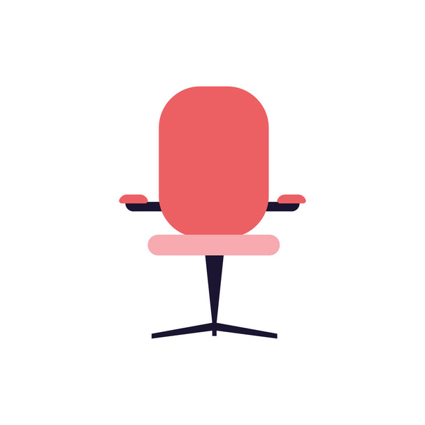 silla de oficina con fondo blanco
 - Vector, Imagen