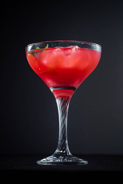 creative cocktail on the dark background - Фото, зображення
