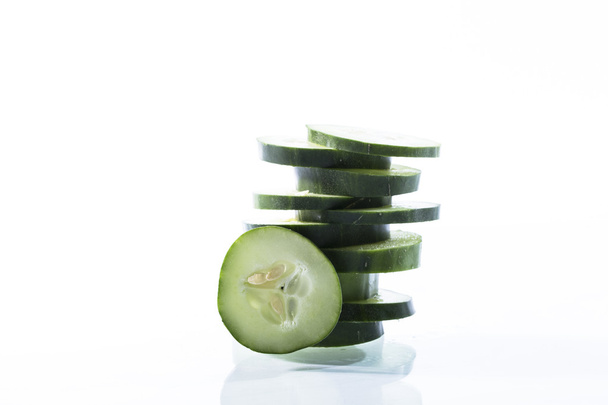 Cucumber slices - Foto, Imagem