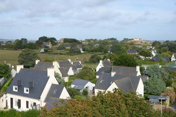 Дома острова Брехат в Бретани
  - Фото, изображение
