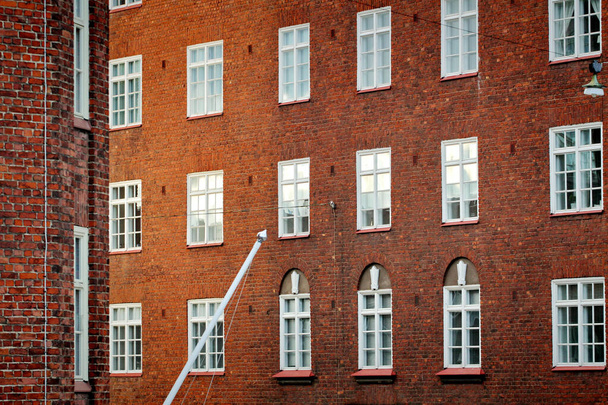 unikátní architektura a kontrast barev města Helsinky - Fotografie, Obrázek