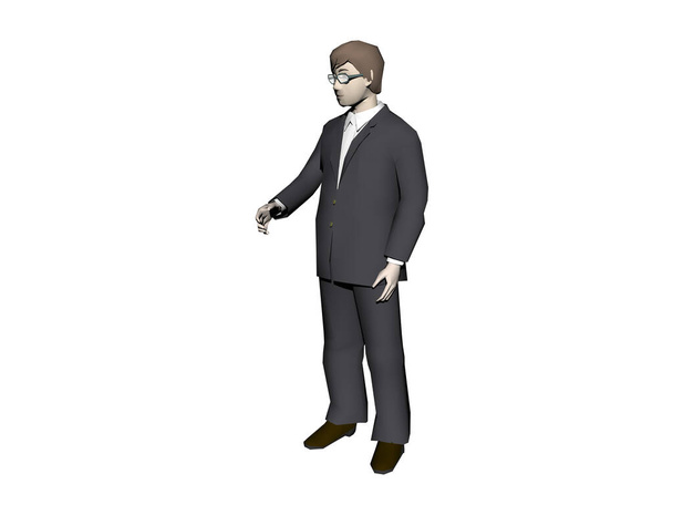 Businessman in an elegant suit - Foto, Imagen