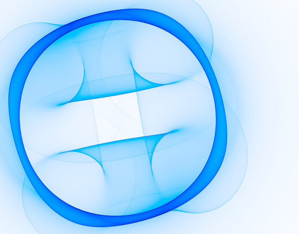 Blue tech circle - Photo, Image