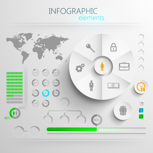 Infographic elements - ベクター画像