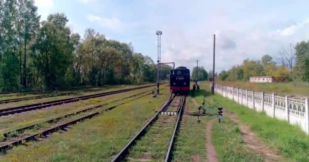 steam locomotive railway aerial 201982413455603 cc - Footage, Video