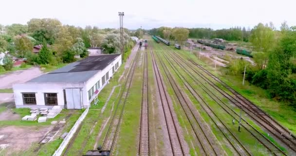 buharlı lokomotif demiryolu 201982413562514 cc - Video, Çekim