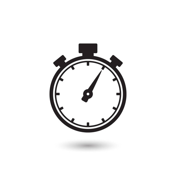 Stopwatch ikon trendi lapos stílusban. Vektor - Vektor, kép