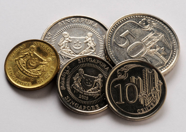 Detailní informace o singapurské měně - Fotografie, Obrázek