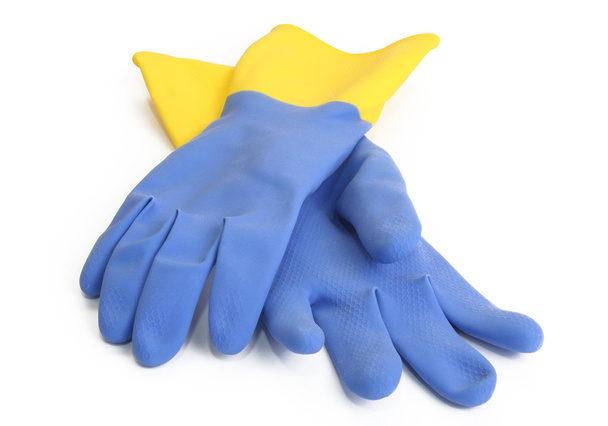 rubber handschoenen - Foto, afbeelding