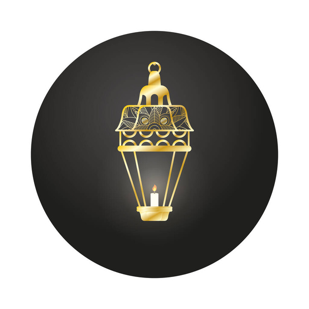 lampada d'oro decorazione ramadan kareem
 - Vettoriali, immagini