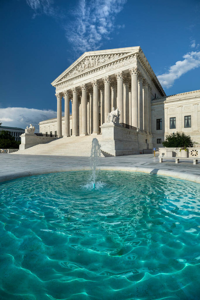 Amerikai legfelsőbb bíróság a legfelsőbb bíróság Washington DC Egyesült Államok - Fotó, kép