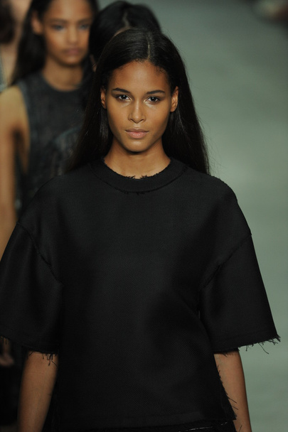 Models at Calvin Klein Collection fashion show - Foto, Imagem