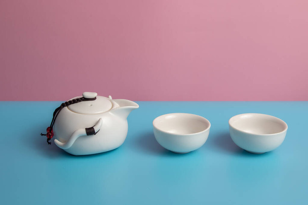 Still life image of Chinese Traditional culture of Traditional Tea Ceremony Utensils, Chinese Teacup - 写真・画像