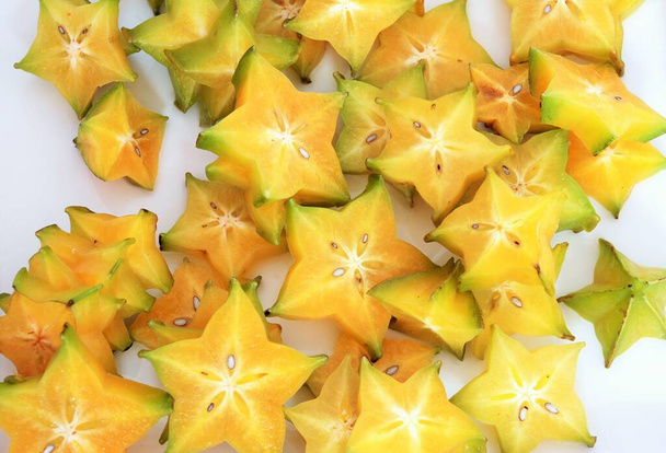 sweet and sour star fruits of Thailand - Photo, Image