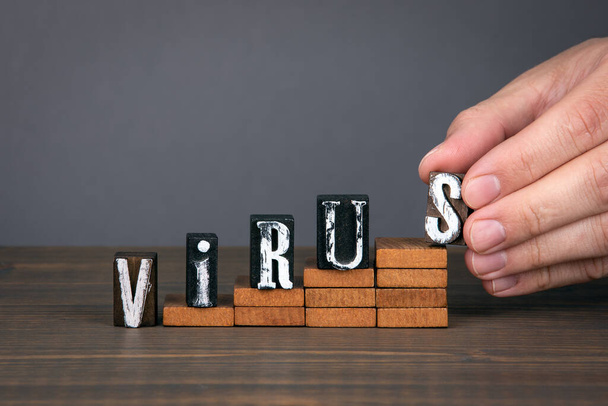 VIRUS. Covid-19 prevalence, quarantine and security measures concep - 写真・画像