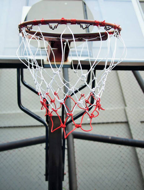 A kosárlabda karika a kosármeccsre - Fotó, kép