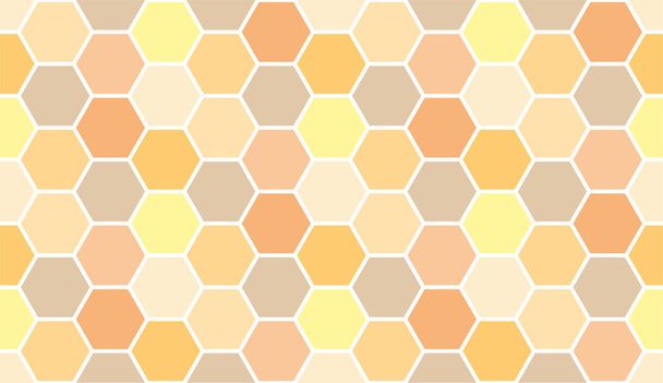 Bee plaster miodu bezszwowy wzór, faktura miodu sztuki - Wektor, obraz