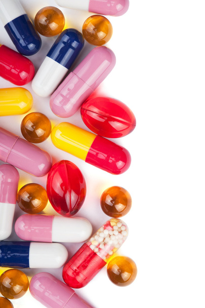 Pillole colorate sfondo
 - Foto, immagini