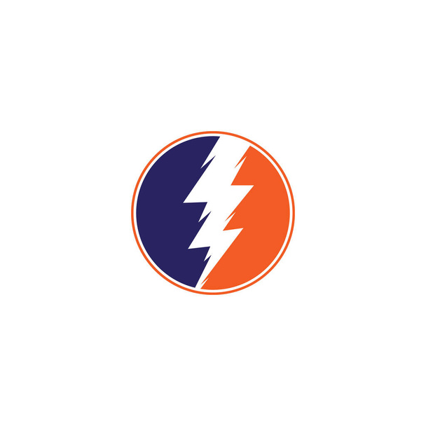 Kreative Thunder kühne Konzept Macht Logo Design Template. Thunder Logo Vektor Icon Illustration Design. Elektrischer Donner fettes Logo - Vektor, Bild
