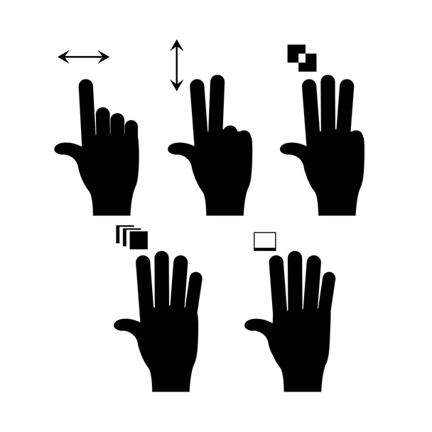 Жест руками
 - Вектор,изображение