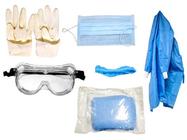 Equipo de protección personal (PPE) Kit
 - Foto, Imagen