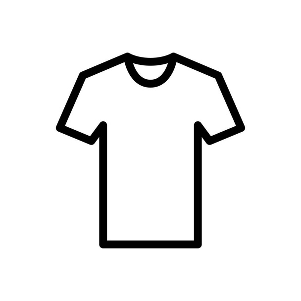 cloth vector thin line  icon - Vecteur, image