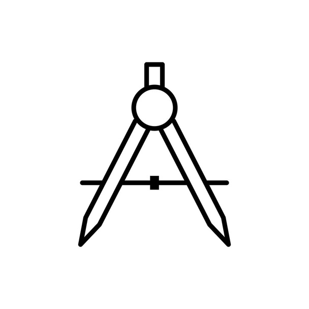 Modelo de ilustração de vetor de design de ícone de estilo plano divisor
 - Vetor, Imagem