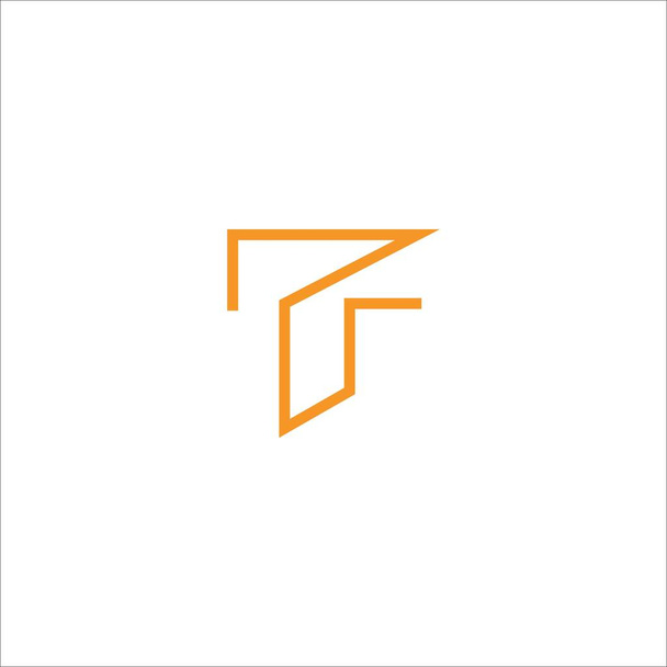 Inicial letra t logo vector diseño plantilla
 - Vector, Imagen