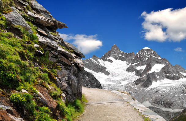 Ober gabelhorn - İsviçre Alpleri - Fotoğraf, Görsel
