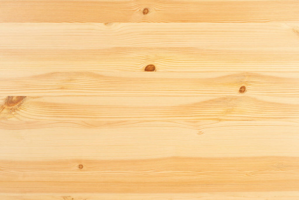 Natural color pinewood wood plank background, wooden texture - Photo, Image