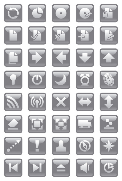 Web icons. - Foto, imagen
