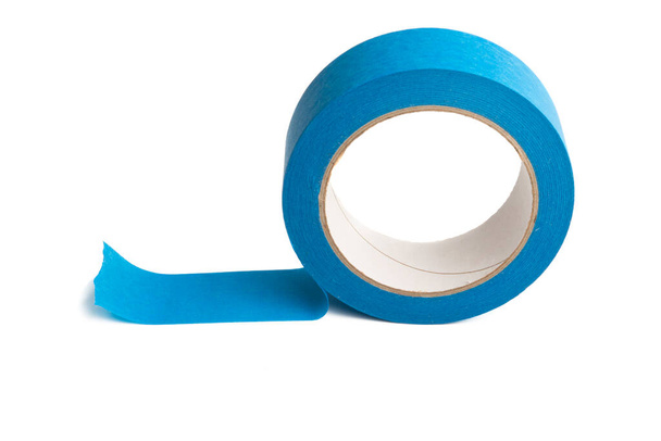 Maskovací páska izolované na bílém pozadí - Fotografie, Obrázek