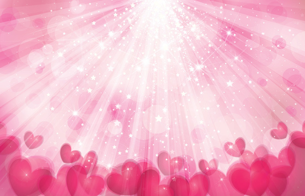 pink background with lights - Vector, Image