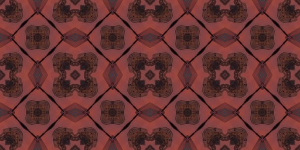 seamless geometric ornamental pattern. Abstract  background, illustration - Foto, afbeelding