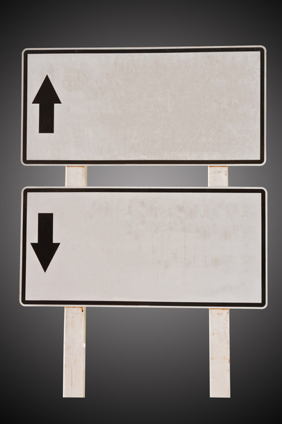 sign of guide post isolated - Photo, Image