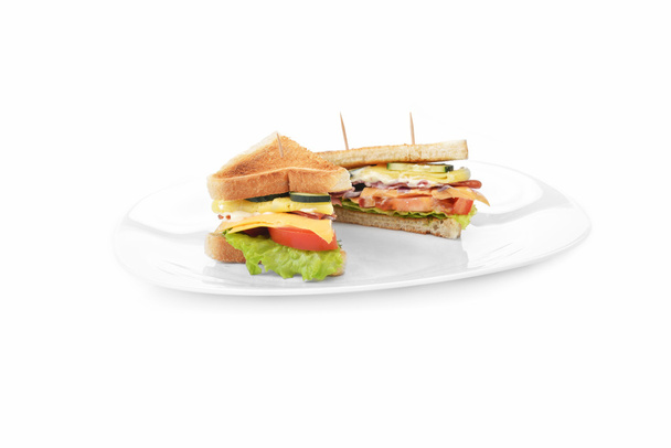 tasty sandwich - Foto, Imagem