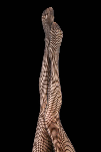 beautiful woman legs in tights - Foto, Imagen