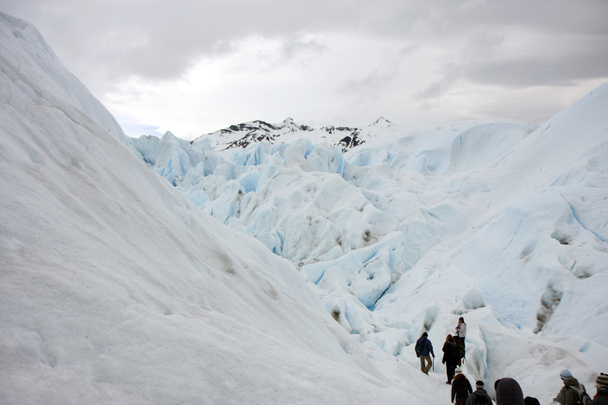 Glacier Perito Moreno ice - Valokuva, kuva