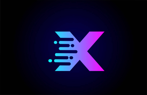 X letter logo icon for company and business - ベクター画像