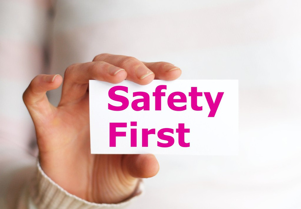 Safety first - Φωτογραφία, εικόνα