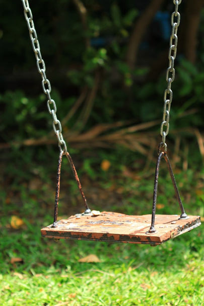 Old wood swing - Fotografie, Obrázek